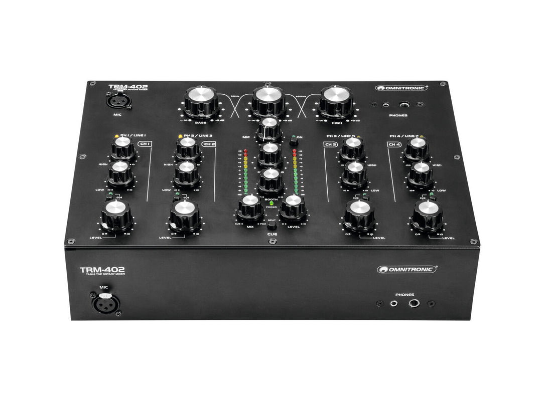 OMNITRONIC TRM-402 Mixer rotativo a 4 canali