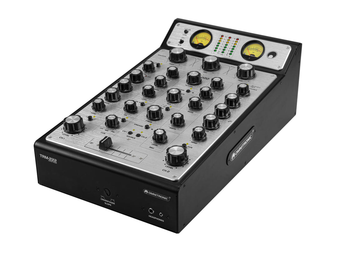 OMNITRONIC TRM-222 Mixer rotativo a 2 canali
