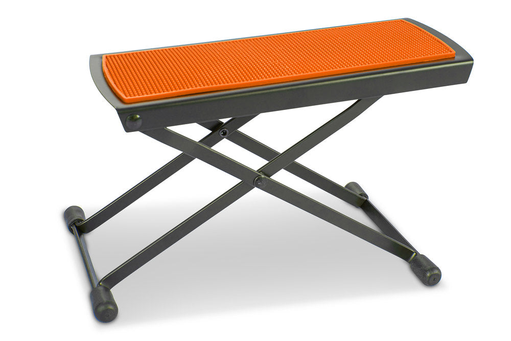 GEWA poggiapiedi FS-10OR per chitarrista, arancione