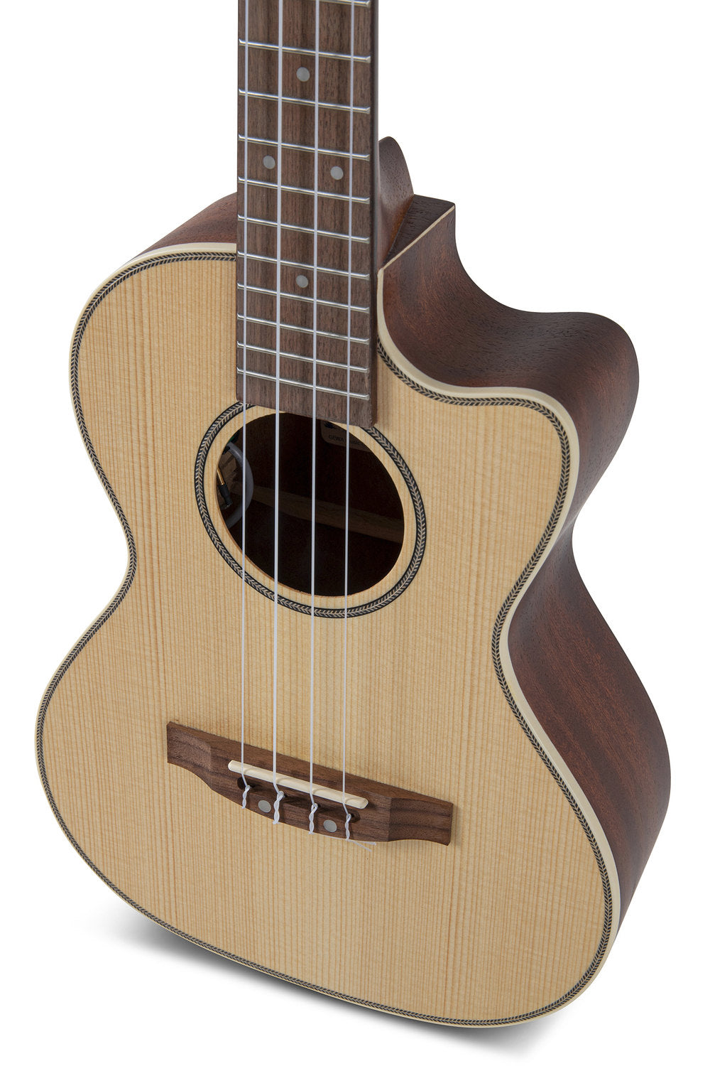 VGS Manoa Maui ukulele tenore elettroacustico con cutaway