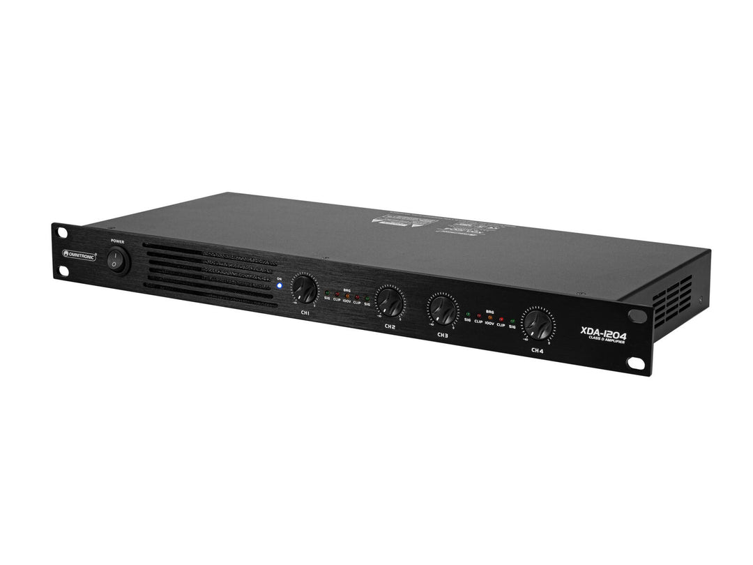 OMNITRONIC XDA-1204 Amplificatore Classe D a 4 canali