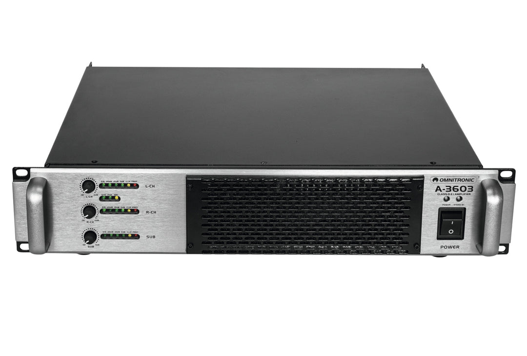 Omnitronic A-3603 ClaD 2.1 Amplificatore