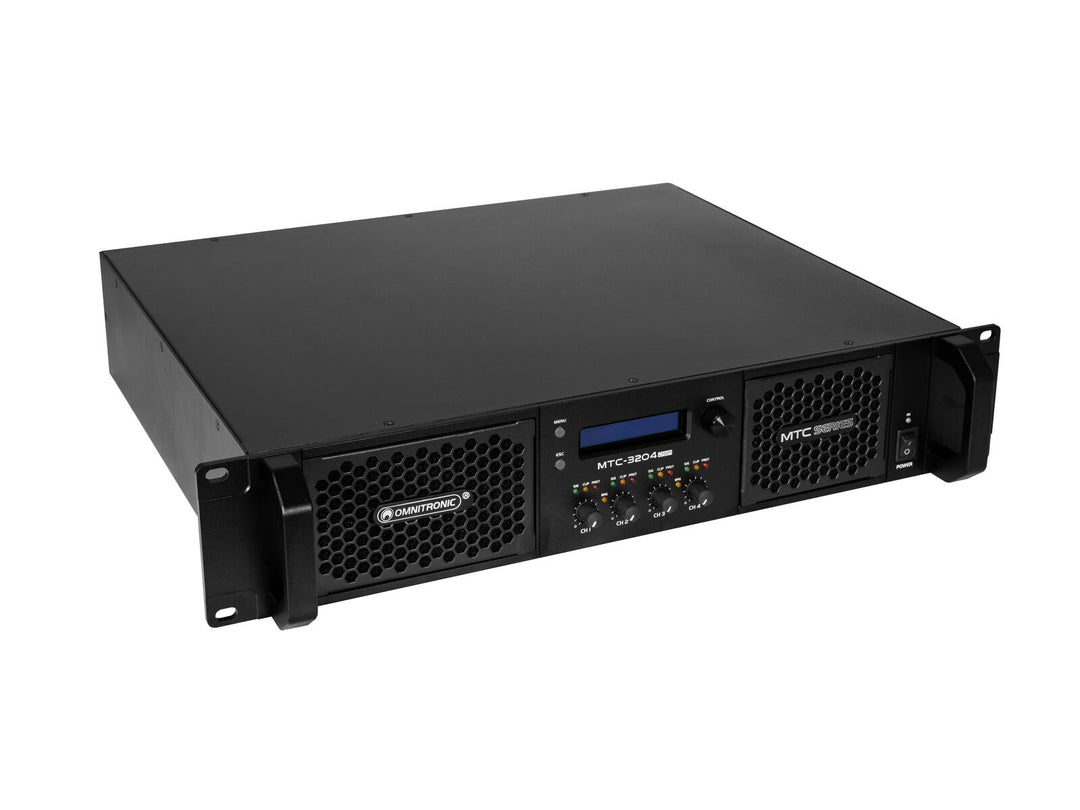 OMNITRONIC MTC-3204DSP Amplificatore a 4 canali con DSP