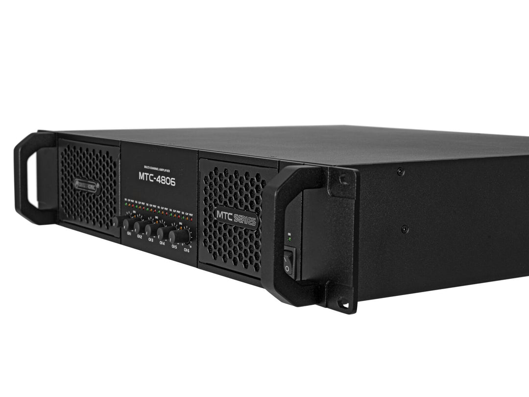 OMNITRONIC MTC-4806 Amplificatore a 6 canali