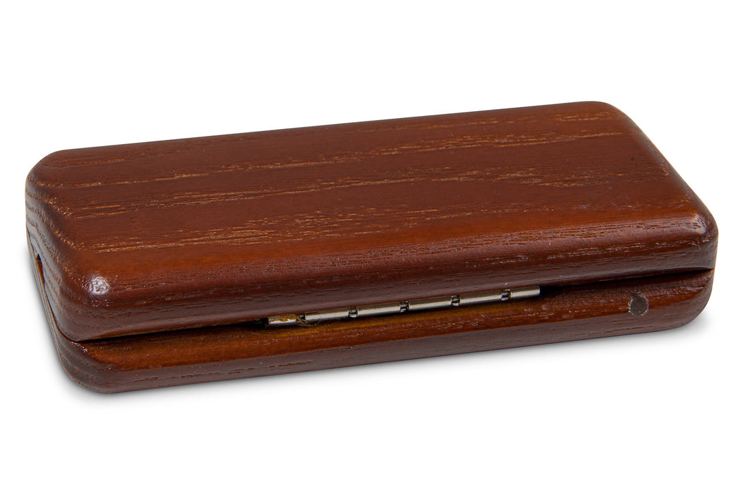 GEWA Custodia per ance Oboe 3 ance - Finitura laccata rosso marrone