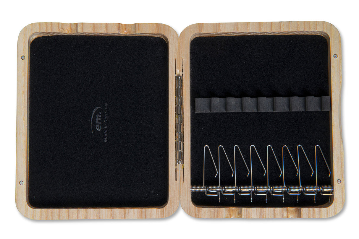GEWA Reed case Oboe 8 tubes - Natural lacquered finish