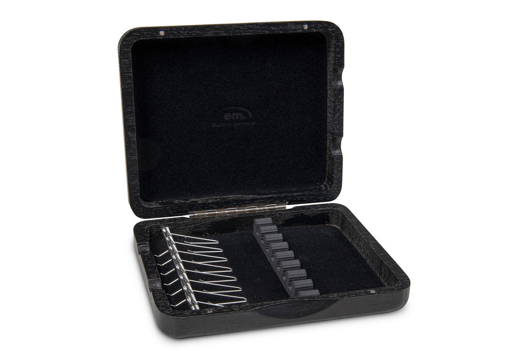 GEWA Reed case per oboe, 8 tubi - Black finitura laccata
