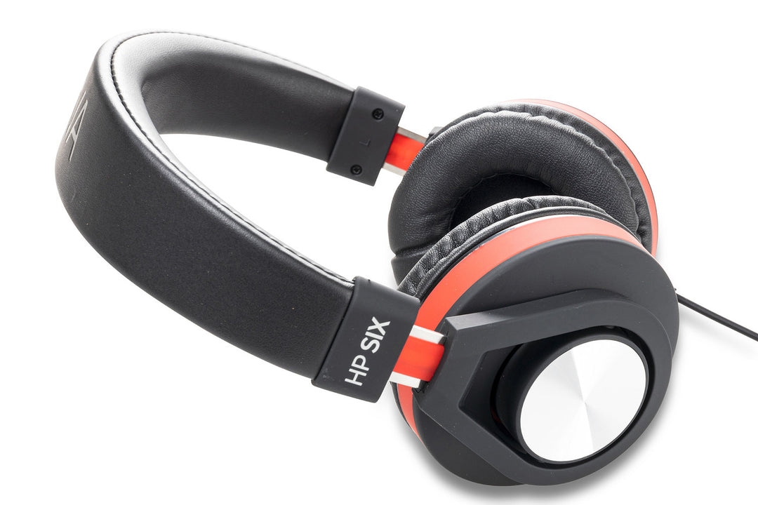 GEWA Cuffie HP six - P/U 20 (Black / rosso)