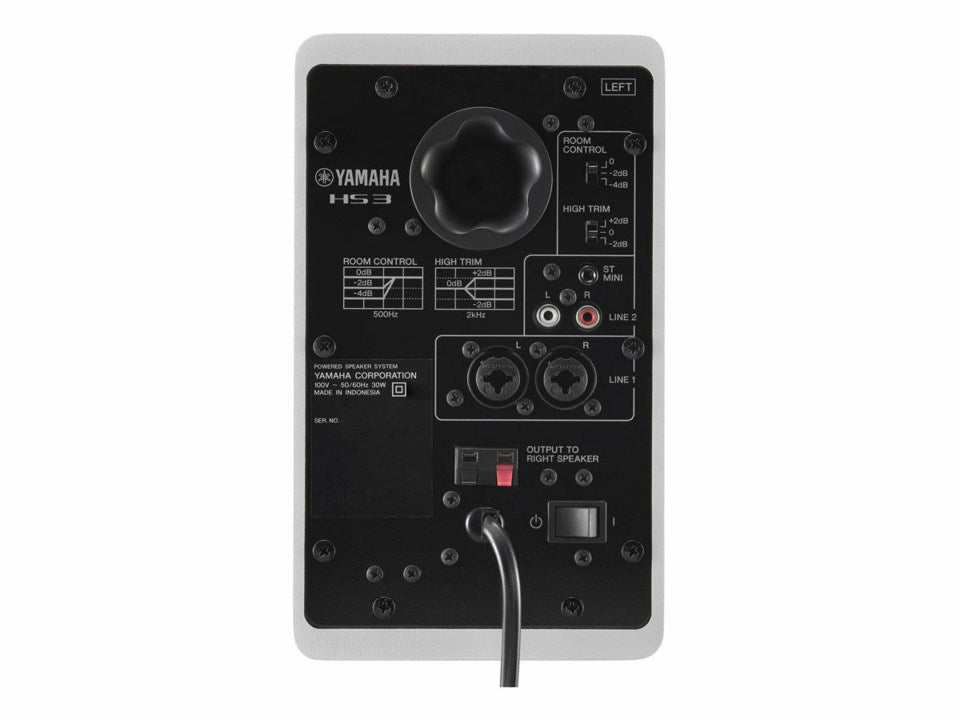 Yamaha HS3 W - Monitor da Studio Attivi (Bianco)