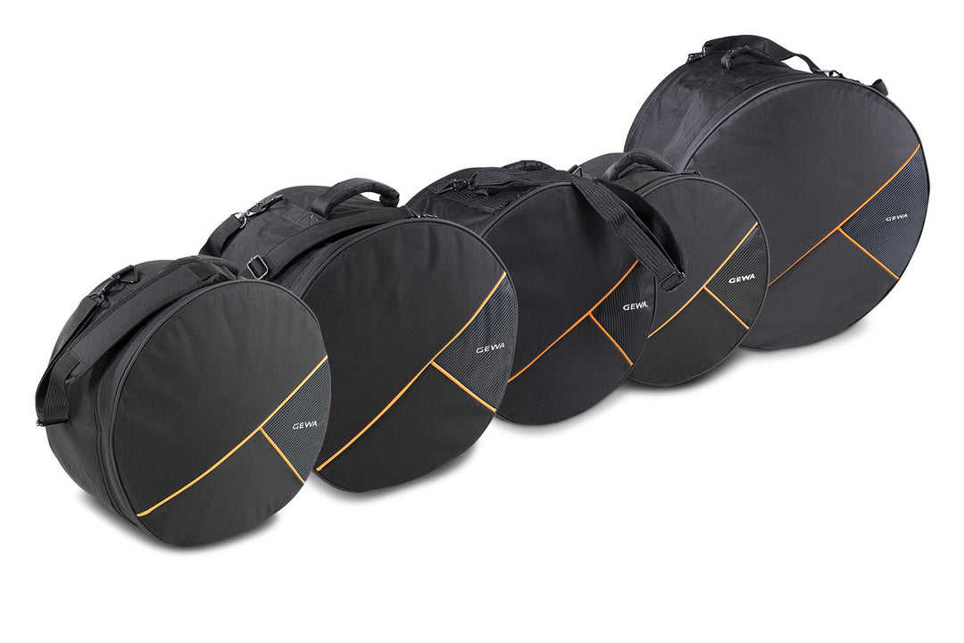 GEWA set di borse Gig Bag per Drum Sets Premium - 22x18, 10x9, 12x10, 14x14, 14x6,5"