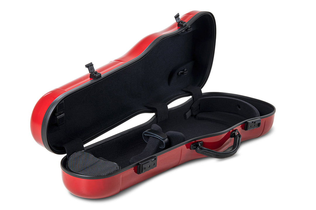 Custodia sagomata per viola GEWA Air 2.0 - Rosso lucido