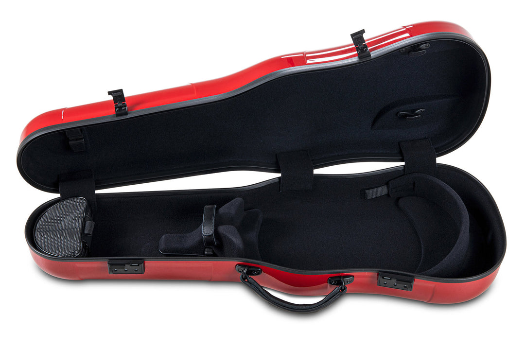 Custodia sagomata per viola GEWA Air 2.0 - Rosso lucido