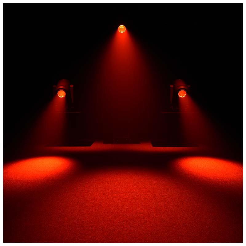 LIGHT4ME VENOM ZOOM 350 testa mobile a LED fascio spotwash