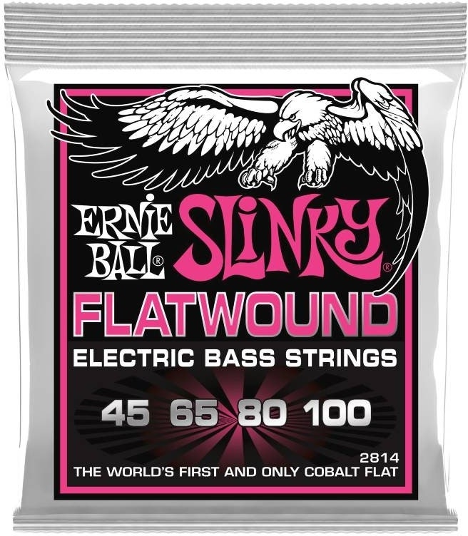 Ernie Ball 2814 Flatwound Cobalt Basso 45-100