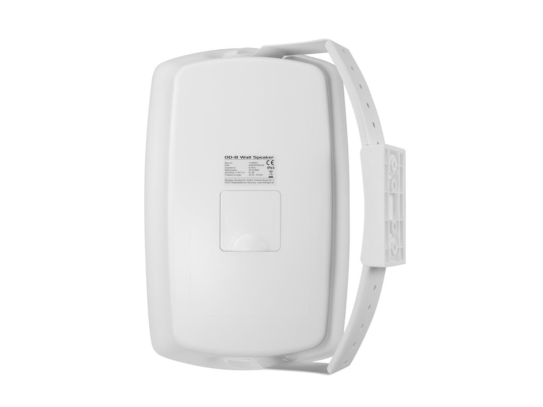 OMNITRONIC OD-8 altoparlante da parete 8Ohm bianco 2x