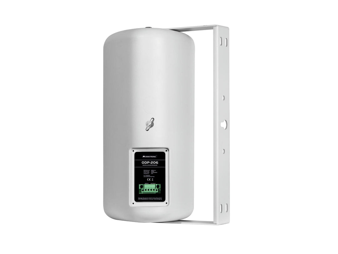 OMNITRONIC ODP-206 Altoparlante da installazione 16 ohm bianco 2x