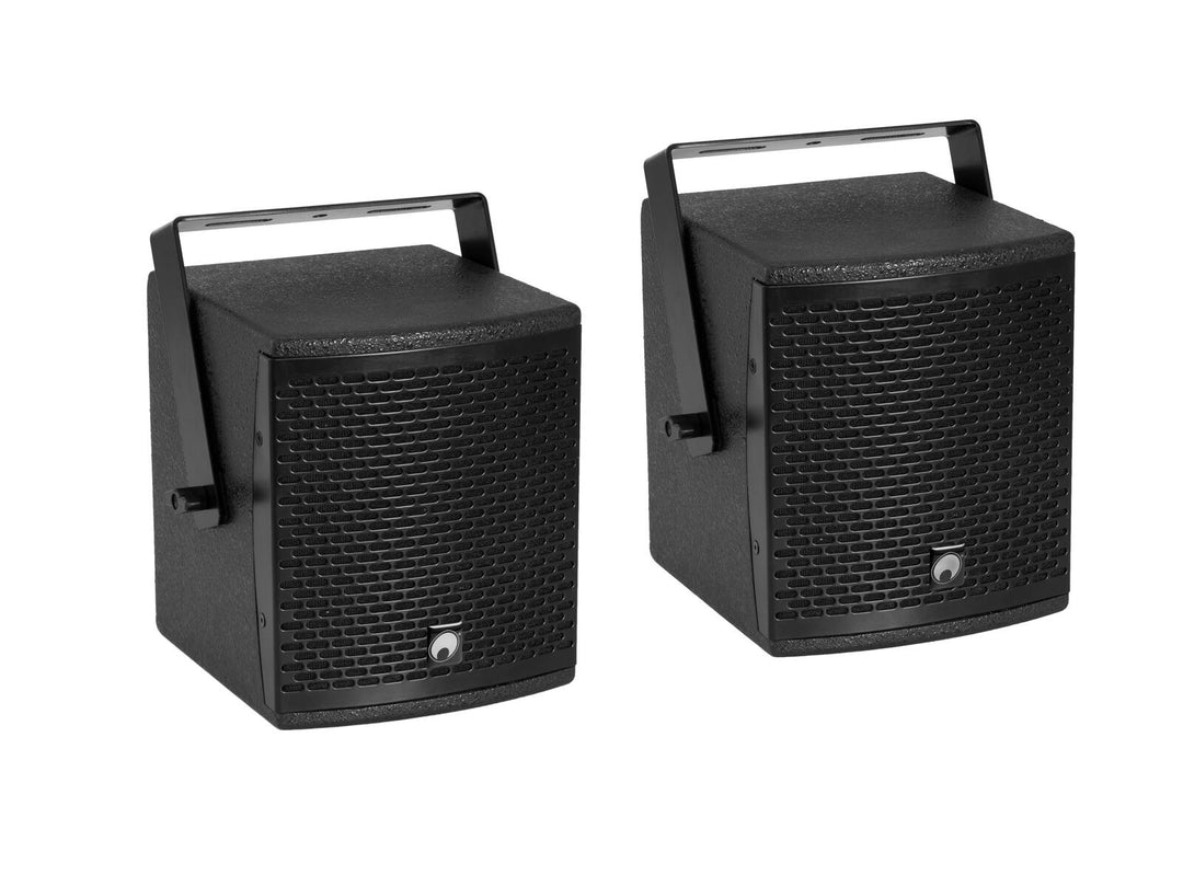 OMNITRONIC set MOLLY-12A Subwoofer attivo + 4x MOLLY-6 Top 8 ohms, nero