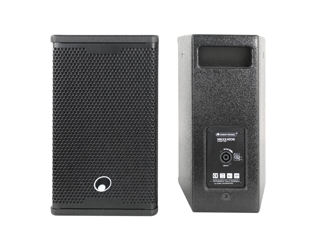 OMNITRONIC MAXX-1206 Top a 2 vie 6.5" 2x