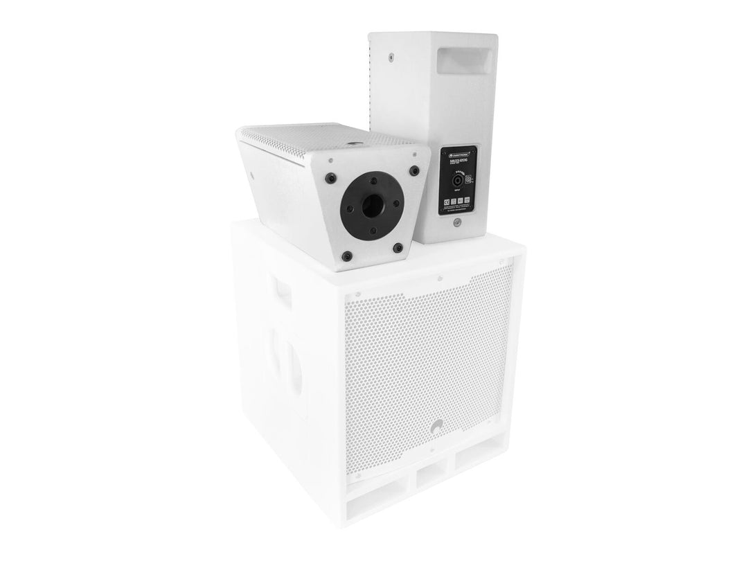 OMNITRONIC MAXX-1206 elemento superiore a 2 vie 6.5" 2x white