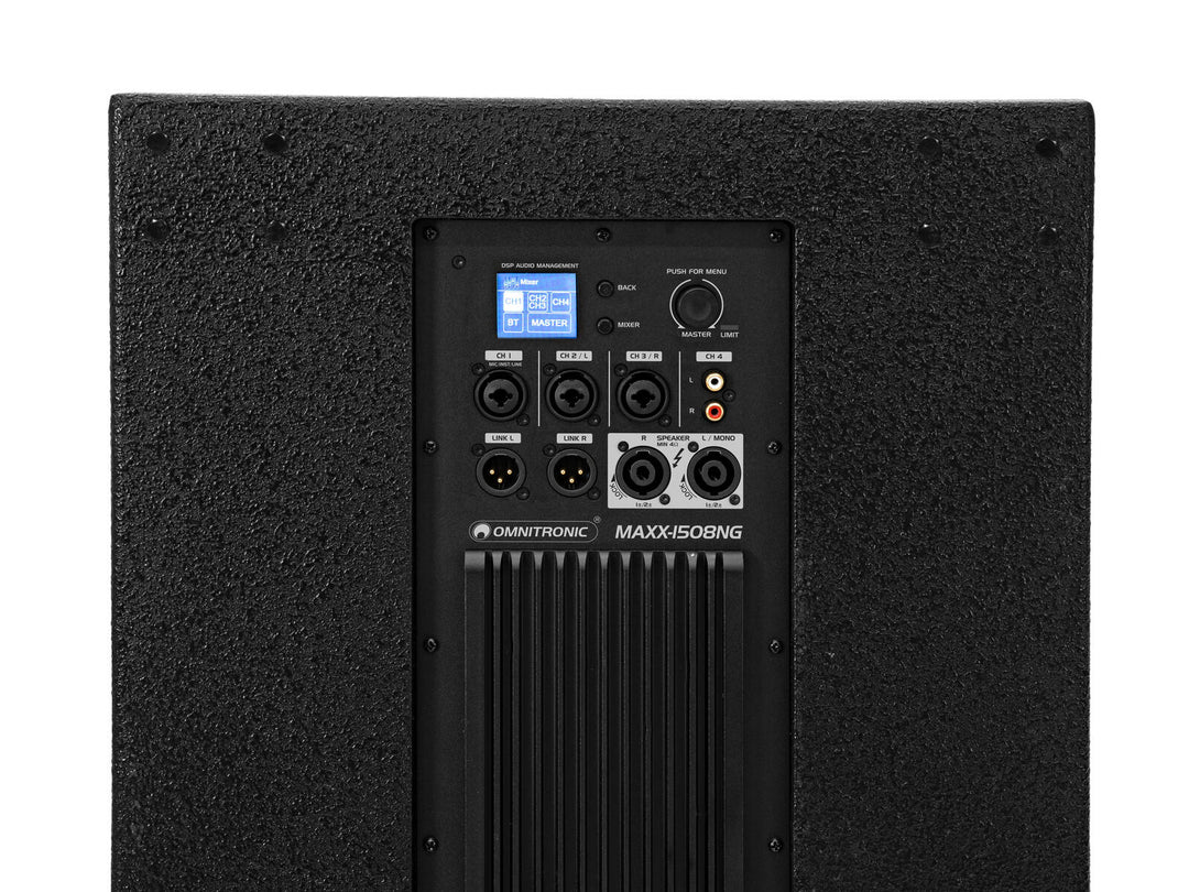 OMNITRONIC MAXX-1508NG Sistema attivo 2.1