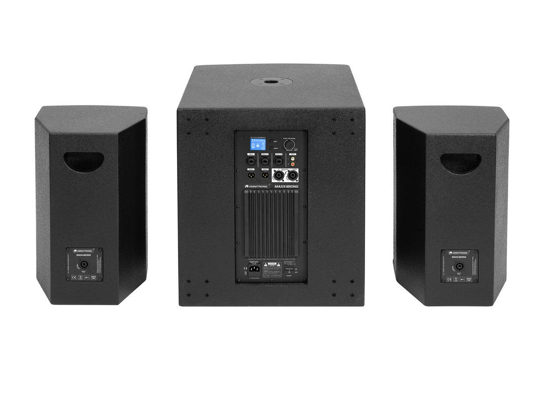 OMNITRONIC MAXX-1810NG 2.1 Sistema attivo
