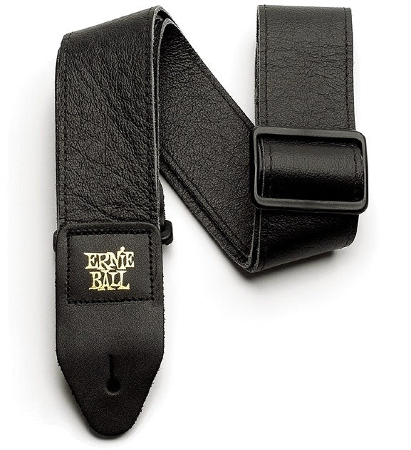 Ernie Ball EB-4134 Tracolla in pelle italiana Black