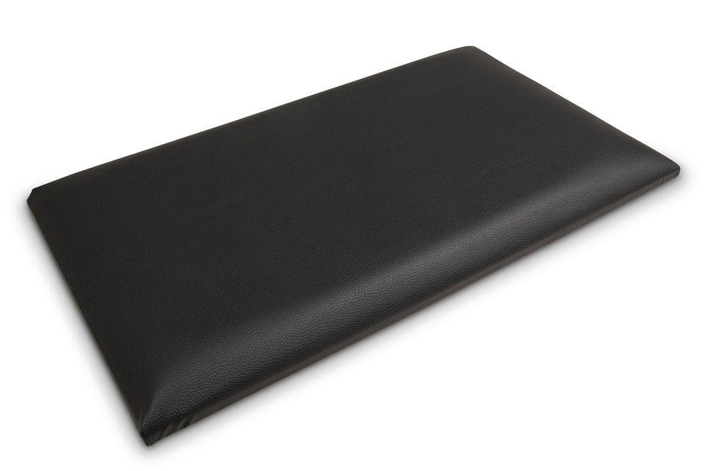 GEWA superficie della seduta per panca per pianoforte Deluxe, similpelle nera, 52 x 30 cm