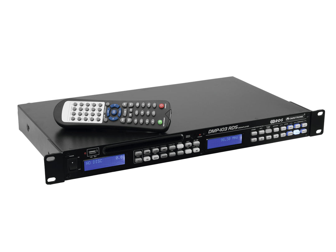 OMNITRONIC DMP-103RDS Lettore multimediale