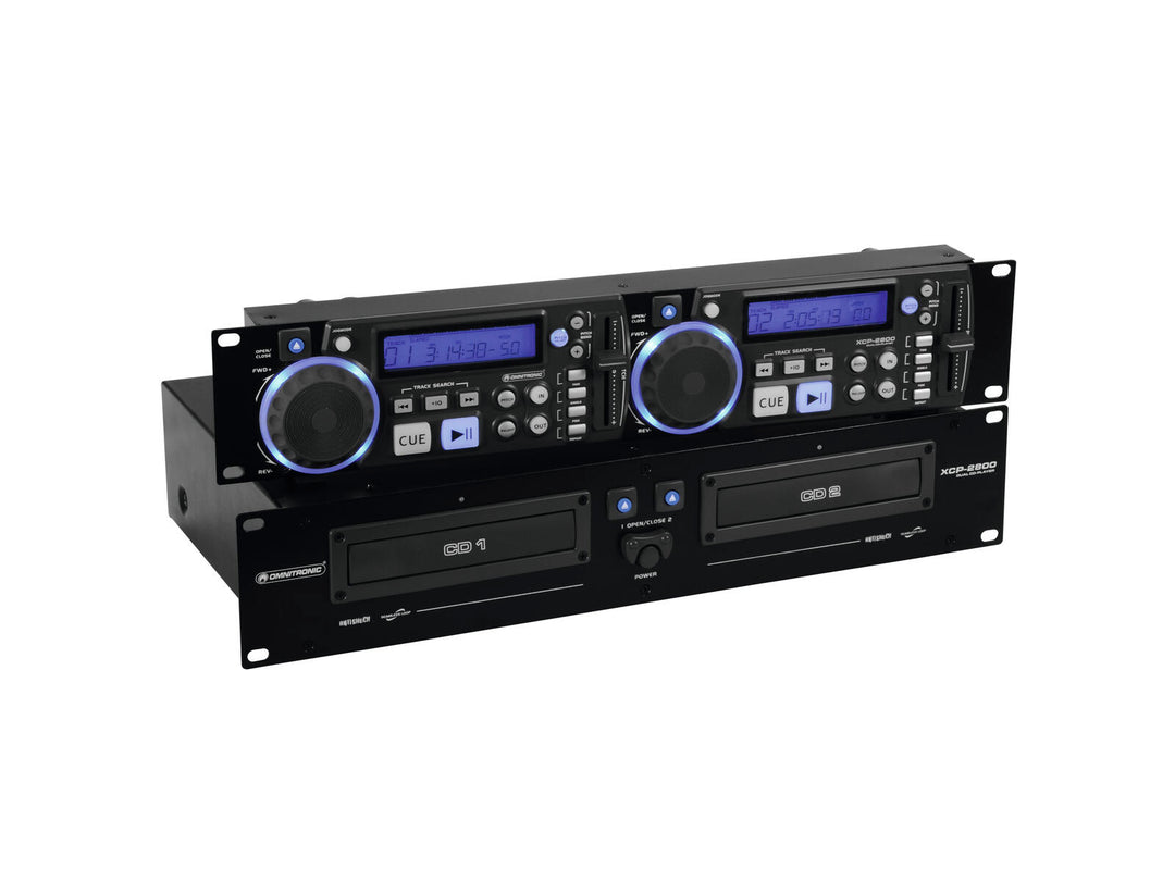 Lettore CD doppio OMNITRONIC XCP-2800