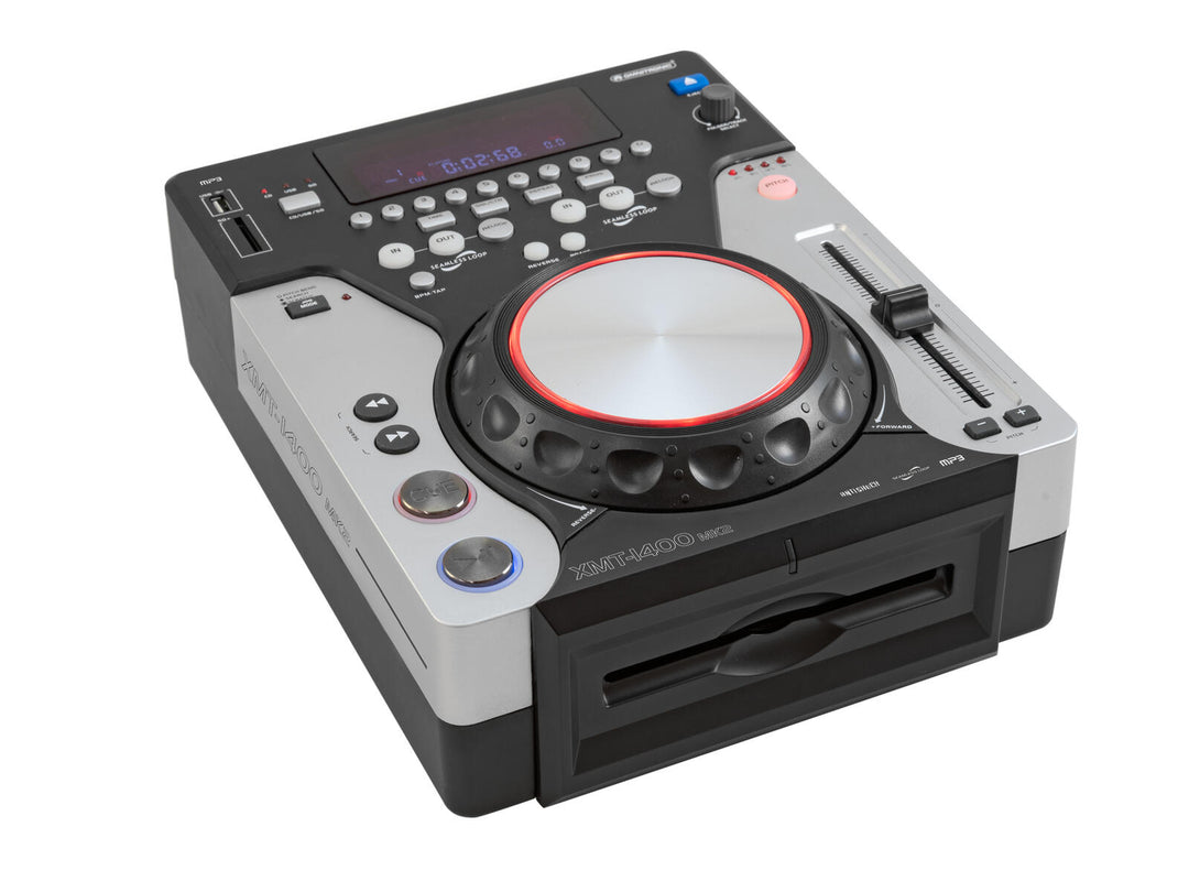 OMNITRONIC XMT-1400 MK2 Lettore CD da tavolo