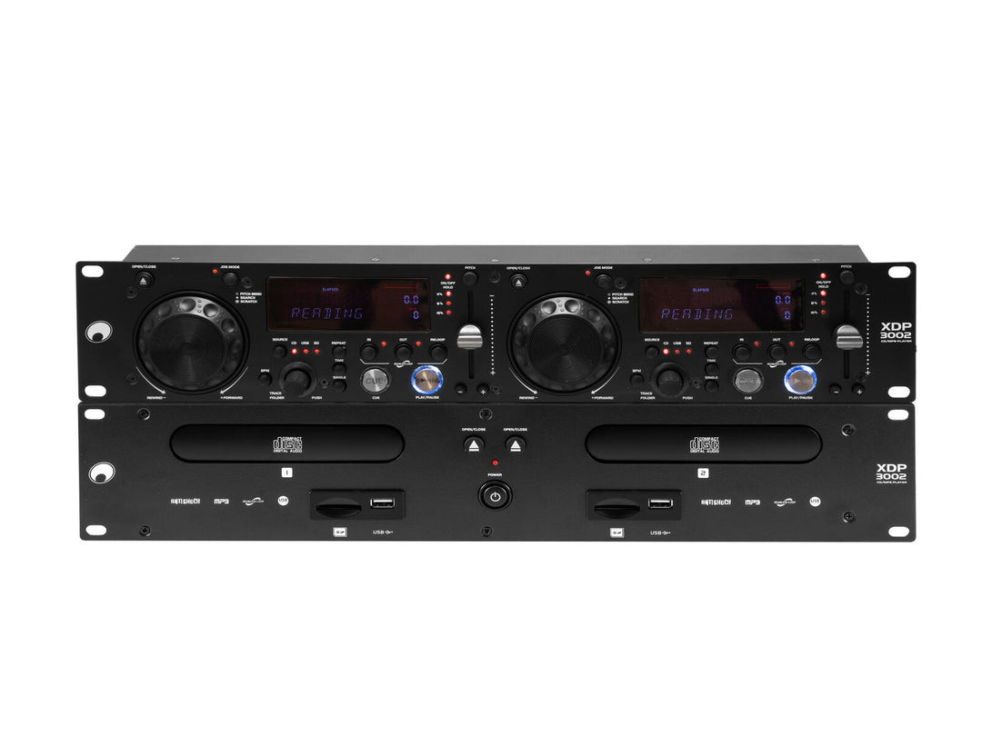 Lettore CD/MP3 doppio OMNITRONIC XDP-3002