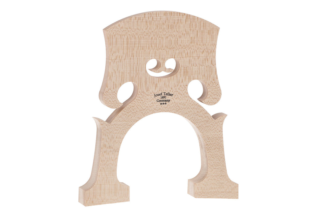 Teller Double bass bridge Belgian model - 3/4 (Larghezza piedini 155)