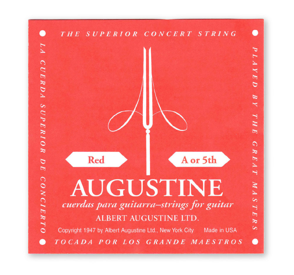 Augustine Classic Red Label corda A, medium tension, .035"