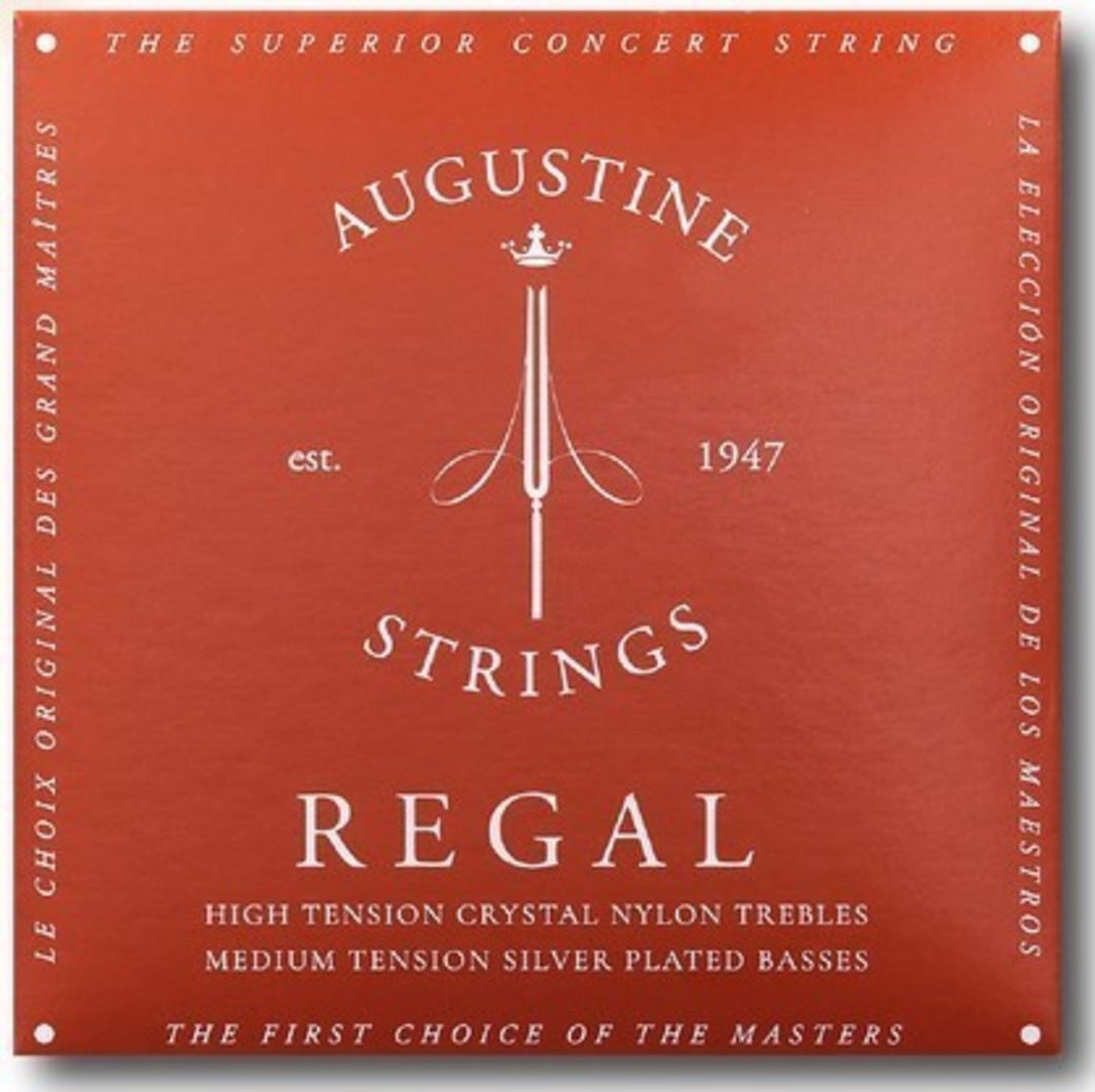 Augustine Corde per Chitarre classiche Regal Crystal Nylon high - Set Regal Red (high/medium)