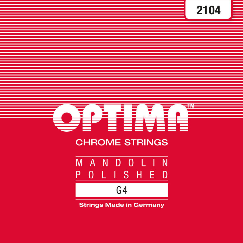 Optima 2104 corda per mandolino G .036w, cromata lucida
