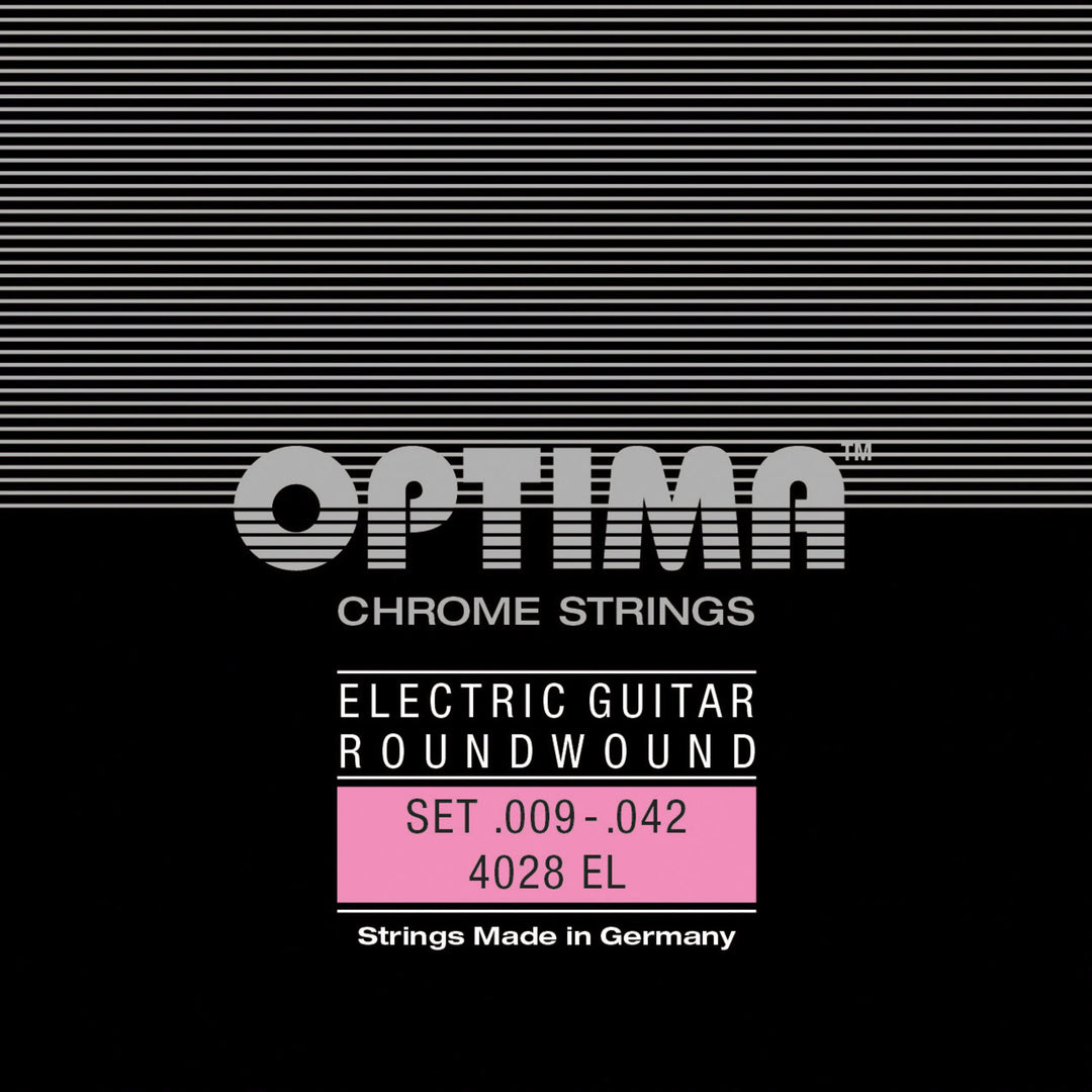 Optima corde per chitarre elettrica Chrome round wound - set (4028EL)