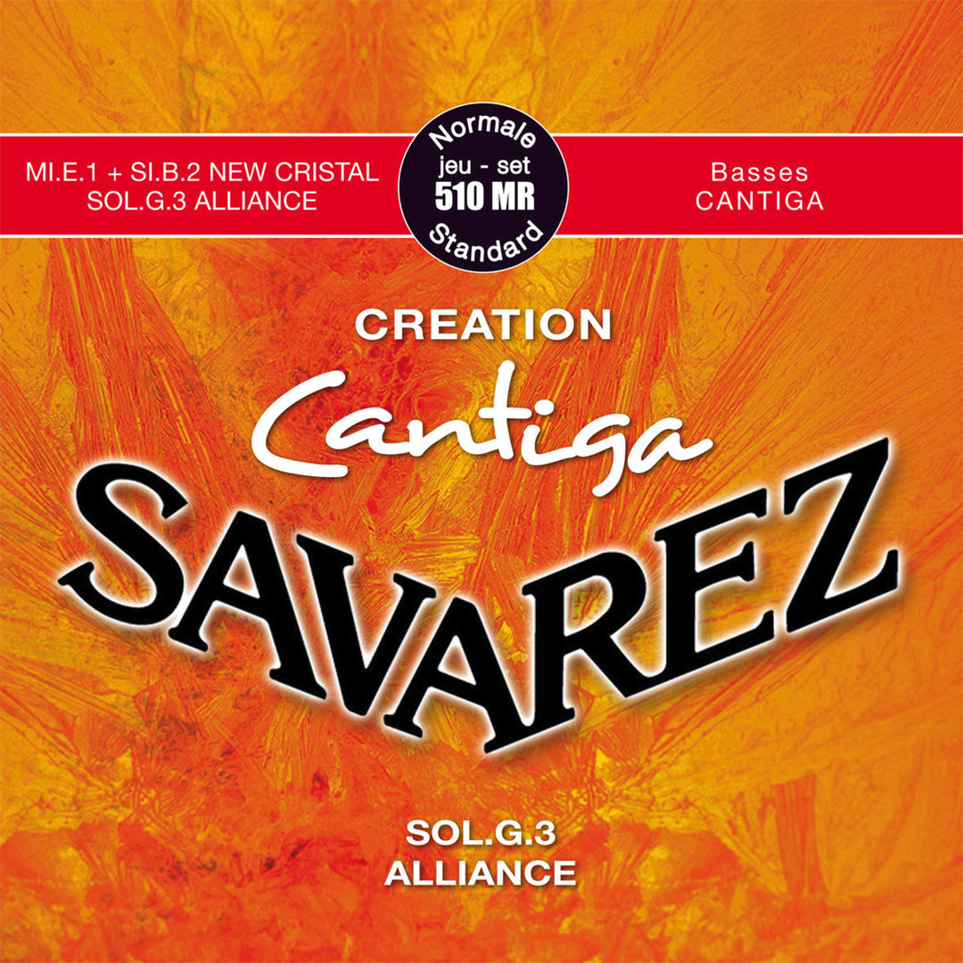 Savarez Corde per chitarre classica Creation Cantiga 510 - Set normale (510MR)