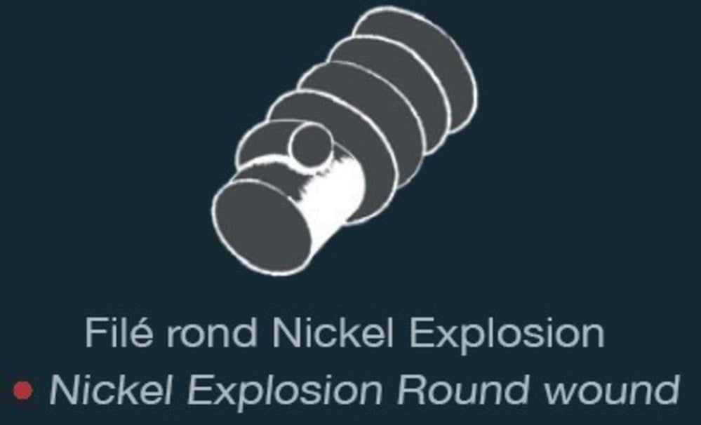 Savarez X50M Nickel Explosion, medium .012 fino a .052 con G avvolta