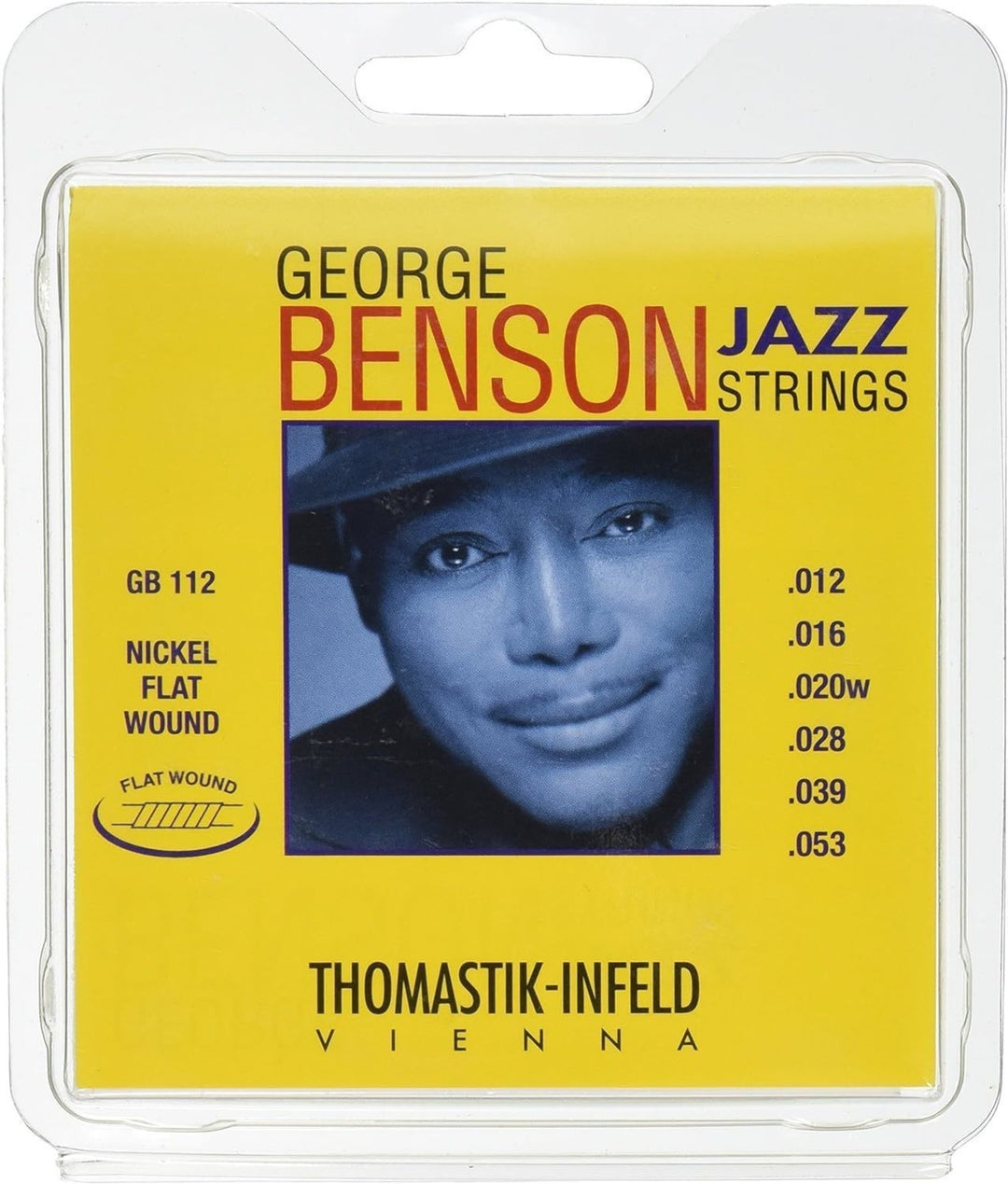 Thomastik-Infeld Corde per chitarre elettrica George Benson Jazz Guitar - .053fw (GB53)