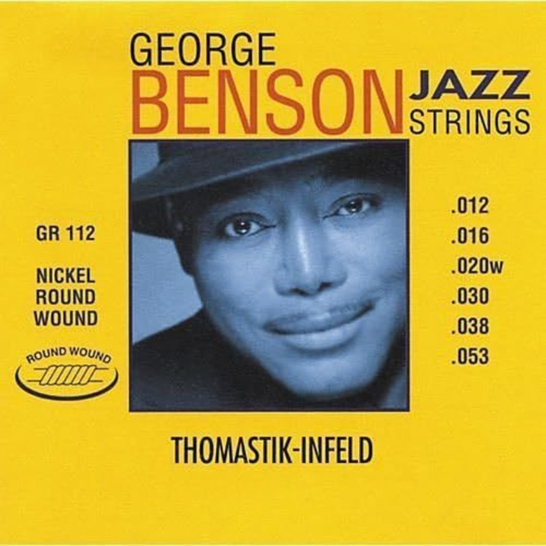 Thomastik-Infeld corde per Chitarre elettrica George Benson Jazz Guitar - set roundwound (GR112)