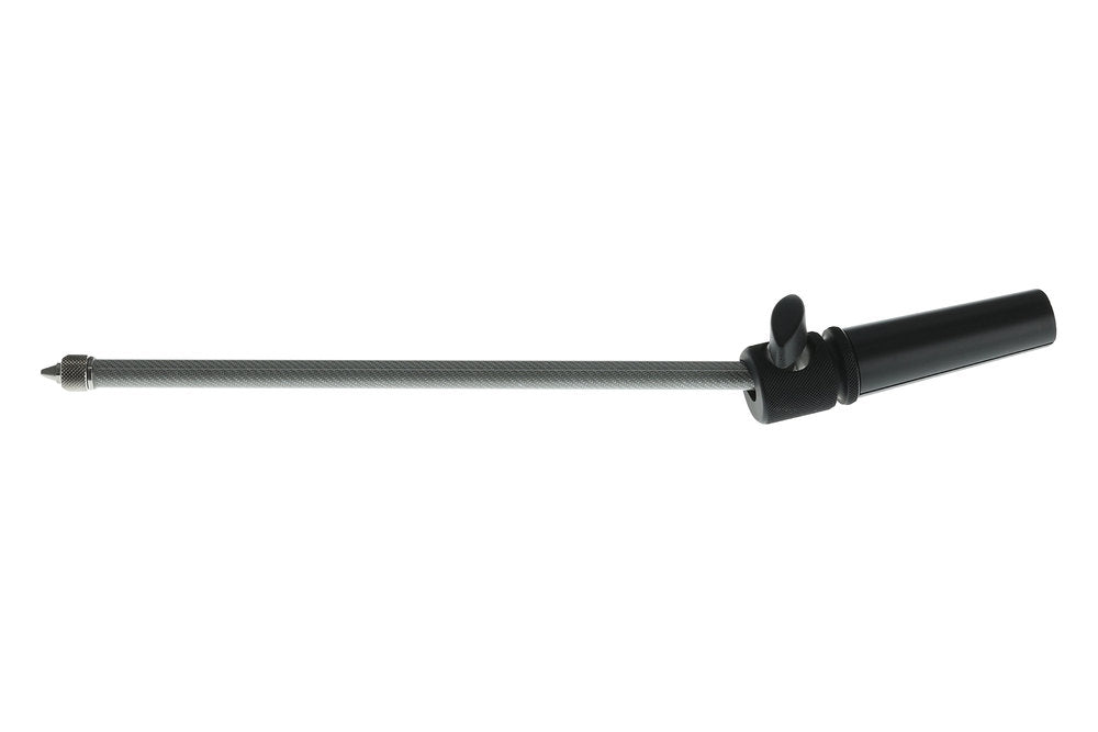 Stahlhammer puntale in fibra di carbonio per violoncello, medium 27-47 cm, argento