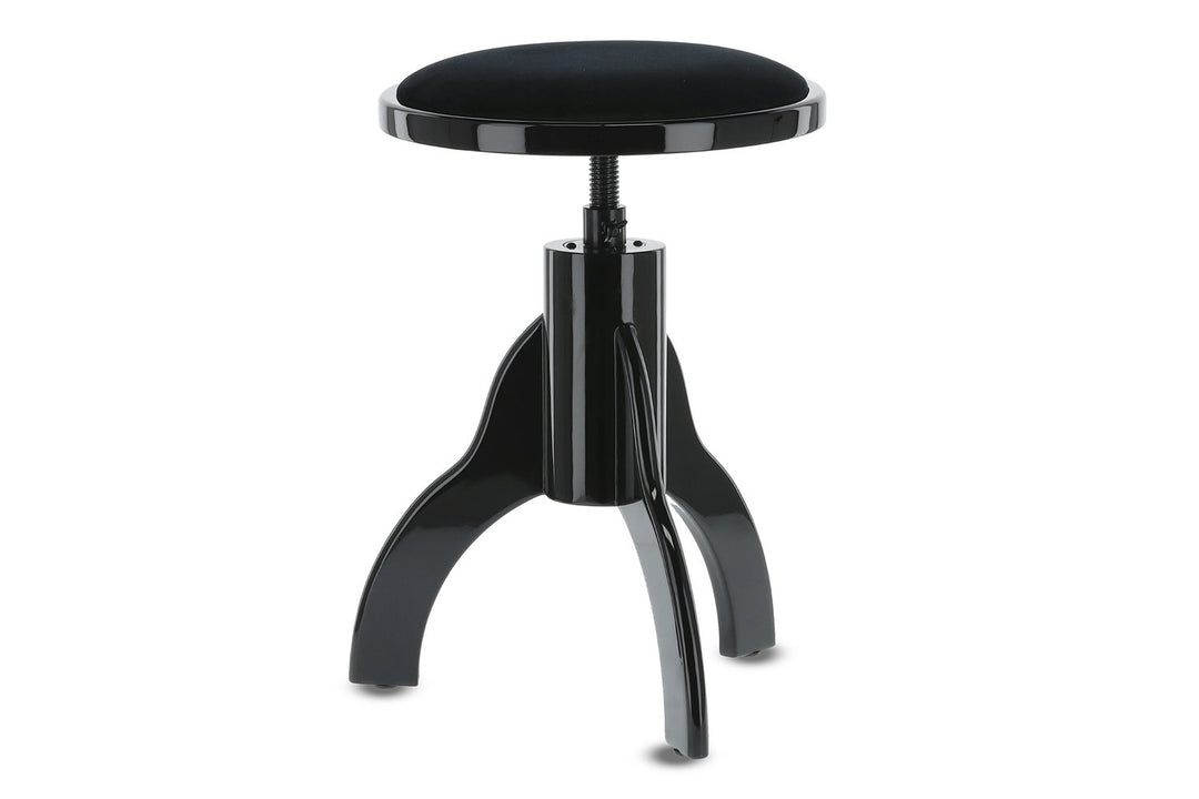 GEWA Sedia per pianoforte Deluxe - Black lucido