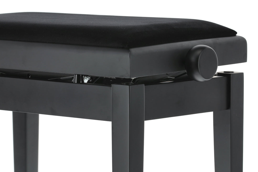 Panchina per pianoforte GEWA Deluxe Autolift - Black opaco