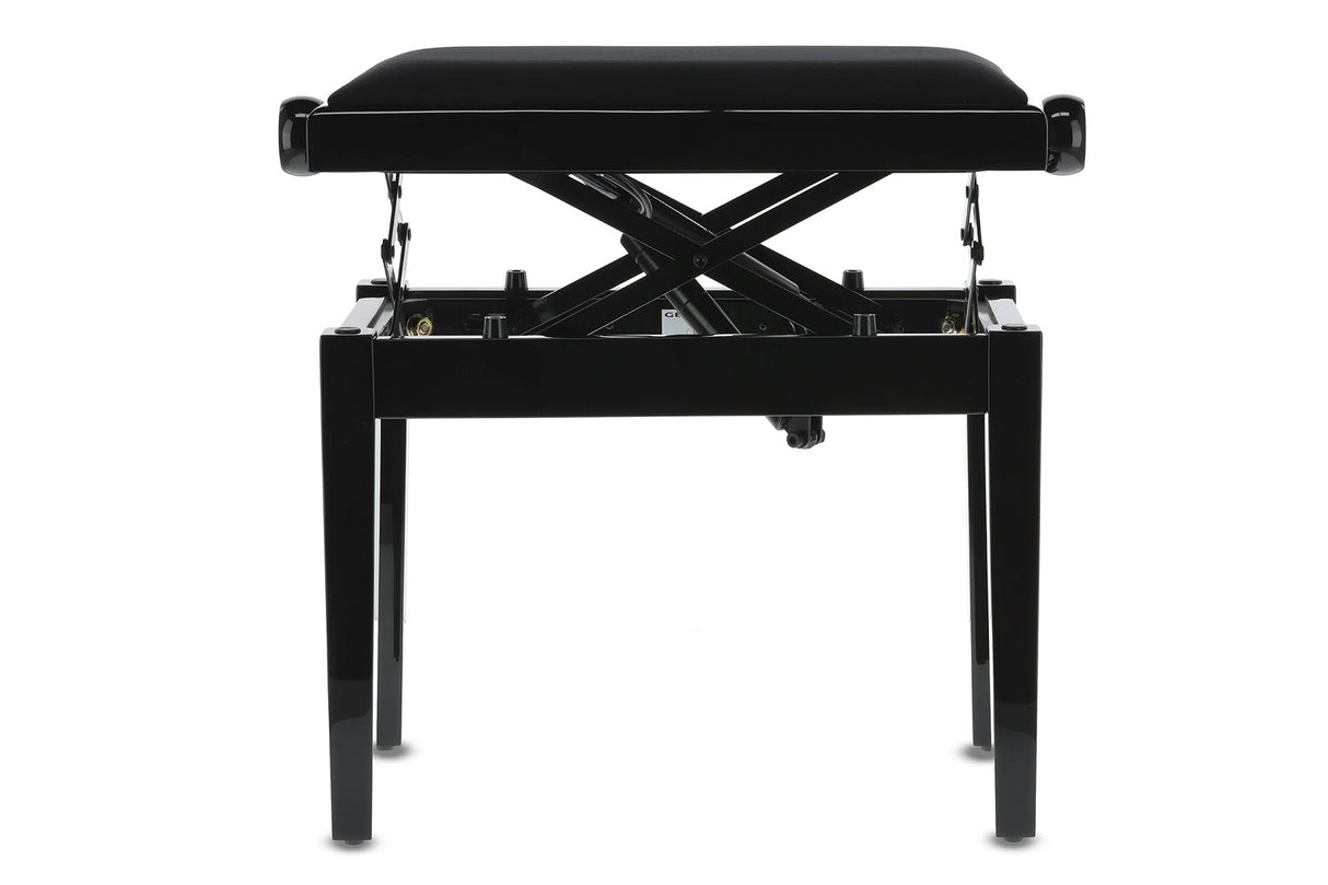 GEWA Piano bench Deluxe Autolift - Black highgloss