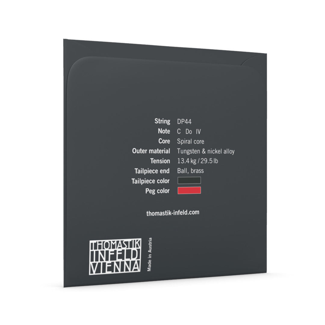 Corde Thomastik-Infeld per Violoncello Dominant Pro - C Spiral Core, Tungsteno/Argento (DP44)