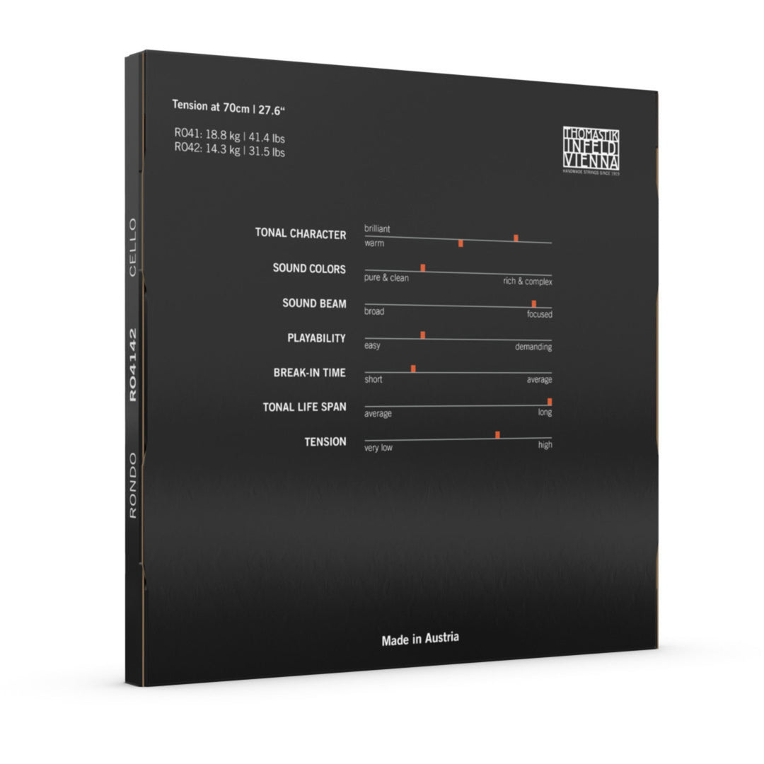 Thomastik-Infeld Cello Corde Rondo - *Set parziale A+D medium (4142)