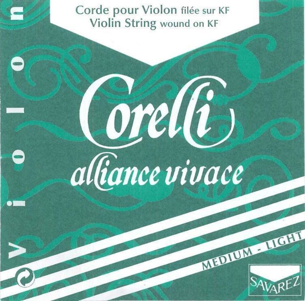 Corelli Alliance Vivace 801ML corda E per violino, asola, medium-light