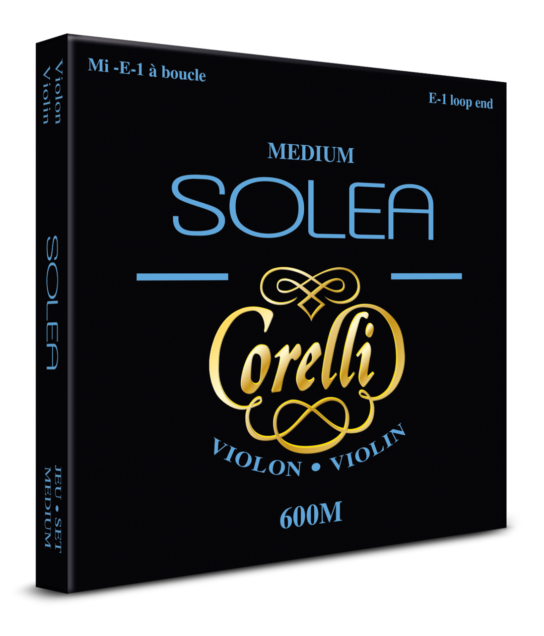 Corelli corde per Violini Solea - Set E estremità ad anello (600M)