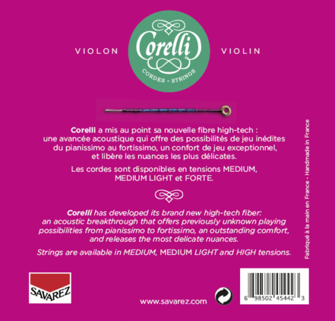 Corelli Corde per Violini Cantiga - Medio-leggere (900MLB)