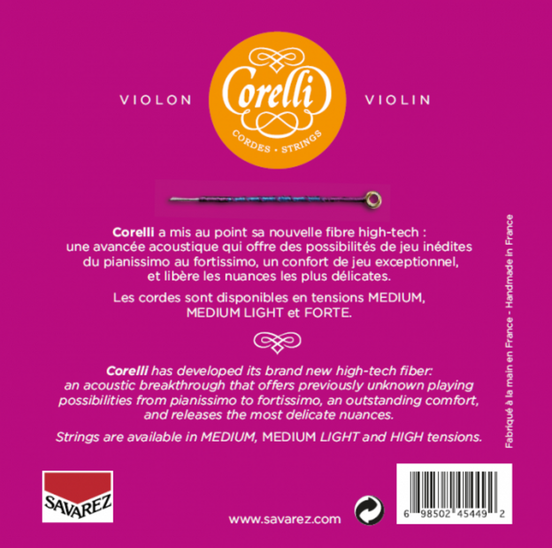 Corde per Violini Corelli Cantiga - Forte (900FB)
